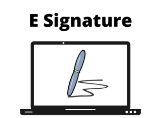 Una firma,  la importancia de tenerla electrónica